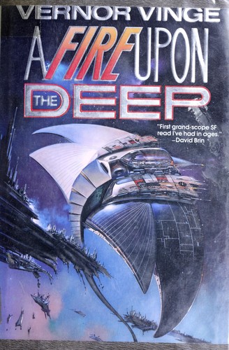 A Fire Upon the Deep book cover